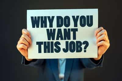 Image for Why do you want this job?