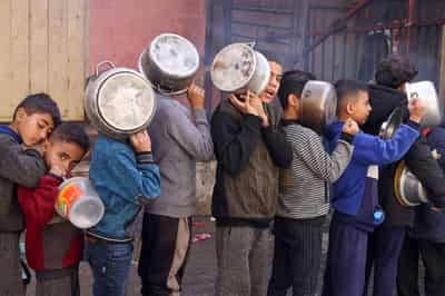 Image for Gaza facing man-made 'mass starvation', says WHO's Tedros