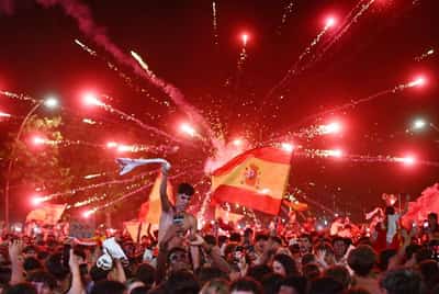 Image for Soccer-World Cup joy in Lamine's boyhood home of Rocafonda