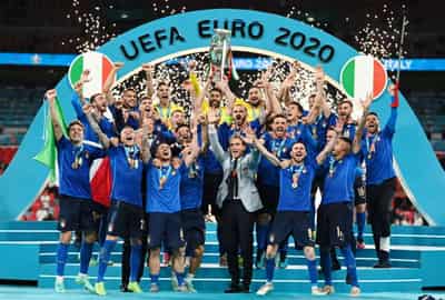 Image for Soccer-Italy crowned European champions after shootout win over England