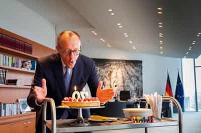 Image for Six months in office, Germany's Merz faces plunge in popularity