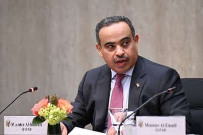 Image for Qatar finance minister says AI to be big part of US investments, UK-Gulf trade deal close
