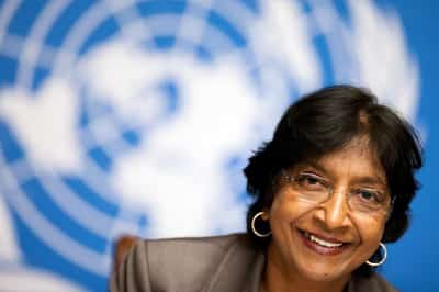 Image for UN human rights office welcomes Nobel Prize winner Pillay as staunch defender of human rights