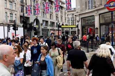 Image for UK consumer sentiment rises to joint-highest of year, GfK says