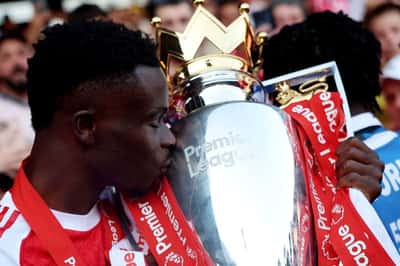 Image for Soccer-'It's our time' - Saka says Arsenal proved critics wrong with title triumph