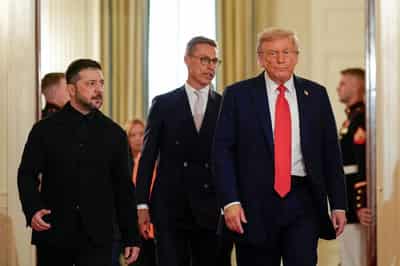 Image for Morning Bid: Suits and smiles define new Ukraine talks