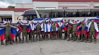 Image for Russia and Ukraine swap more POWs in second exchange in two days