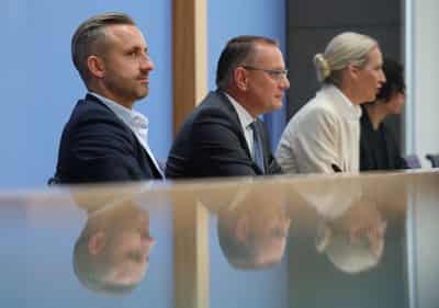 Image for Far-right AfD courts conservative support after historic German state election win