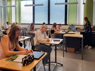 Image for Books in, screens out: some Finnish pupils go back to paper after tech push