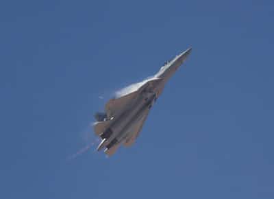 Image for Russia markets drone-like missiles in Egypt during Su-57 jet's Africa air show debut