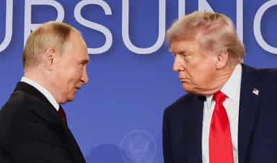 Image for Trump says Putin 'tired' of war, but possible he doesn't want to make a deal