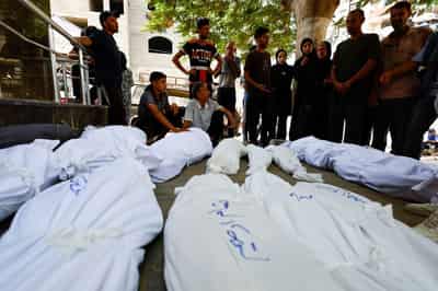 Image for Israel steps up Gaza City bombing after Netanyahu vow to expand offensive