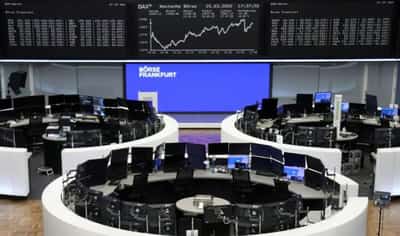 Image for European shares rise on upbeat German business morale, M&A cheer