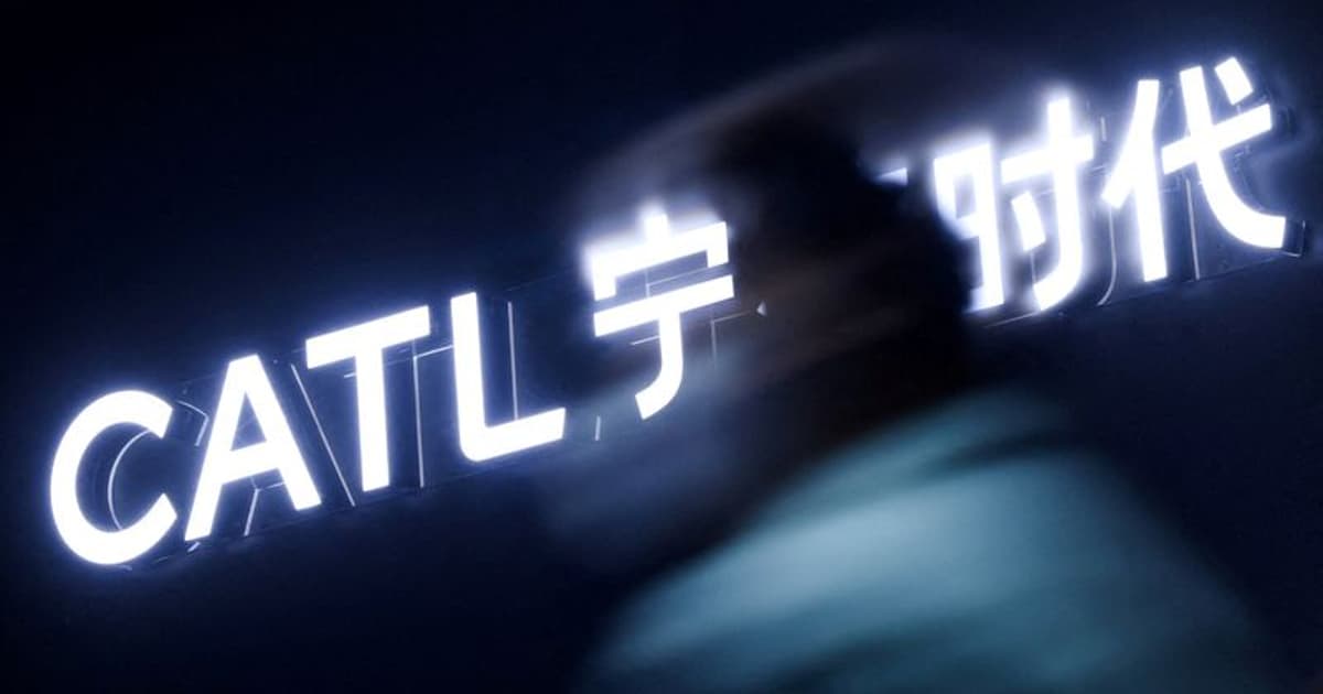 Chinese battery maker CATL launches $5 billion Hong Kong shares offering, term sheet shows