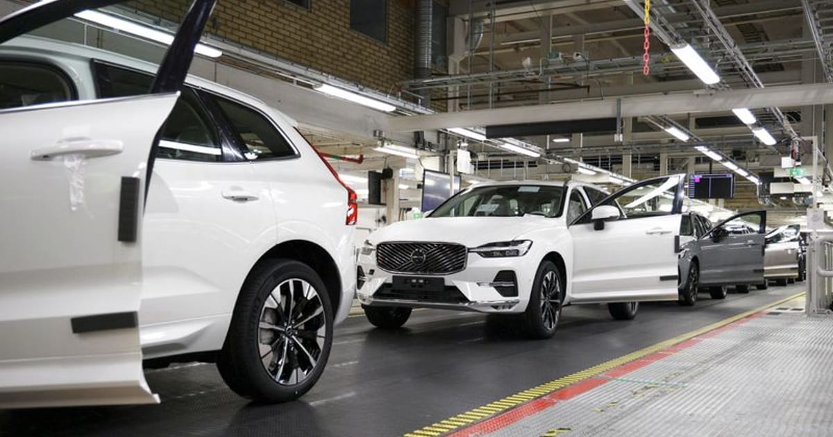 Volvo Cars Reports 10% Year-on-Year Sales Volume Drop Feb-April 2024
