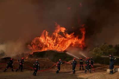 Image for Wildfires, heatwaves pose growing fiscal risk to Greece, PM adviser says