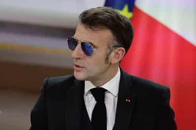 Image for France intercepts suspected Russian shadow fleet tanker in Mediterranean