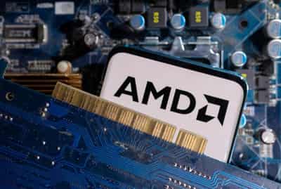 Image for AMD falls as dour forecast shows tough competition in AI trade