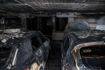 Image for Three arrested over firebombings of homes linked to Greek ruling party