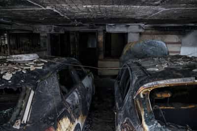 Image for Three arrested over firebombings of homes linked to Greek ruling party