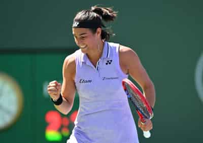 Image for Tennis-Panic attack ends Tsurenko’s Indian wells, as Raducanu marches on