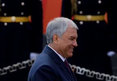 Image for Russian parliament speaker to visit China, Vedomosti says