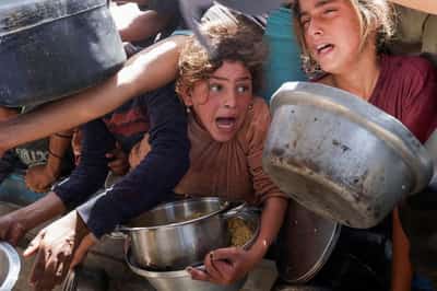 Image for Short of supplies, Gaza's vital community kitchens may soon shut, halt free meals