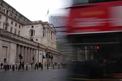 Image for UK public finances show record surplus in January