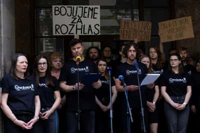 Image for Czech public media workers call strike to protest financing changes