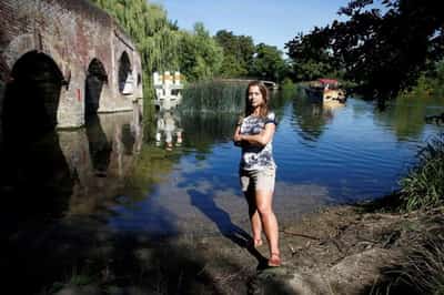 Image for Source of Britain’s River Thames driest ever as drought nears