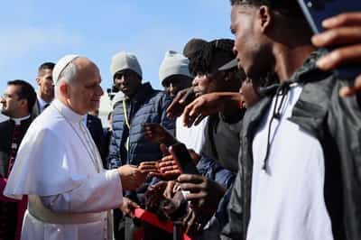 Image for Pope Leo warns Europe’s migrant traffickers to repent or face hell