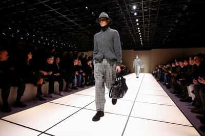 Image for Armani debuts first menswear line without founder as Milan Fashion Week ends