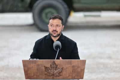 Image for Zelenskiy says no trilateral peace talks before elections in Russia