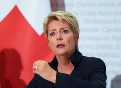 Image for Swiss finance minister says lawmakers fear UBS pressure over banking rules