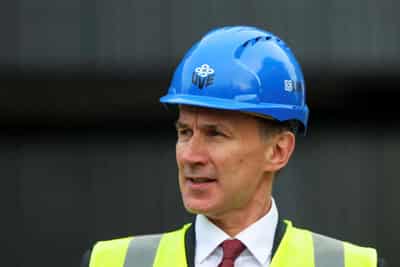 Image for UK’s Hunt says autumn budget shows caution on global shocks, debt costs