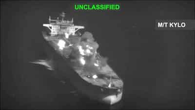 Image for US, Iranian forces fire at vessels in waters near Iran