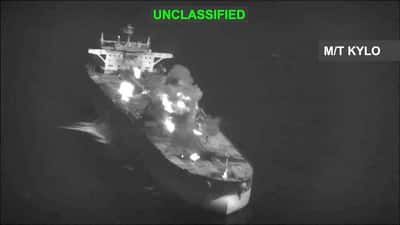 Image for US, Iranian forces fire at vessels in waters near Iran