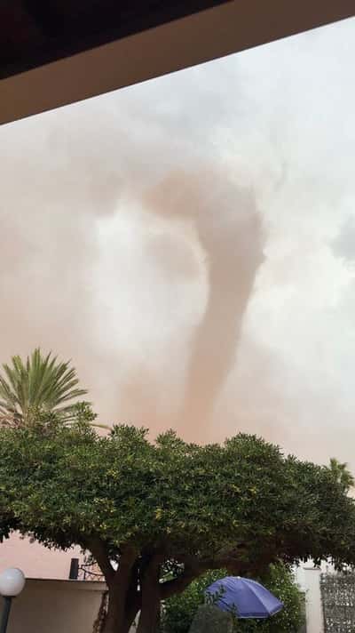 Image for Tornado hits Sicilian towns following summer heat-wave