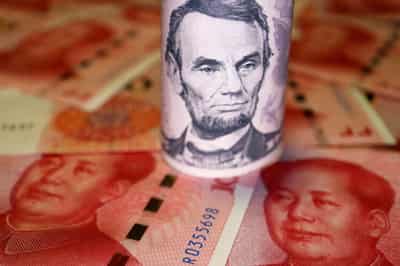 Image for Dollar set for fifth winning week on Fed bets, China worries