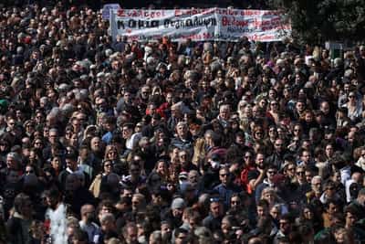 Image for Greece opens trial for 2023 train crash that killed 57