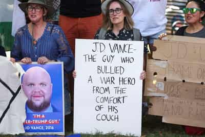 Image for US Vice President Vance's English getaway stirs up local opposition