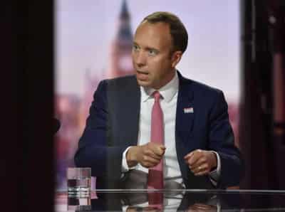 Image for UK health minister defends COVID-19 record after allegations by former PM aide