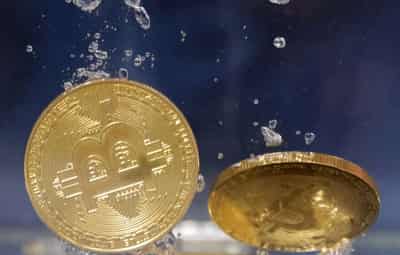 Image for Bitcoin falls 4.5% to $26,916