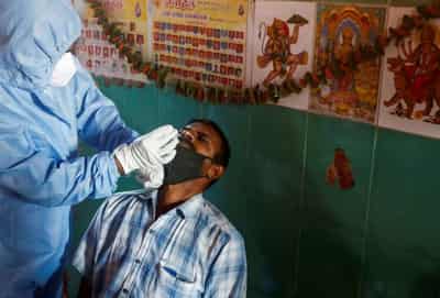 Image for India&#8217;s excess deaths during pandemic up to 4.9 million, study shows