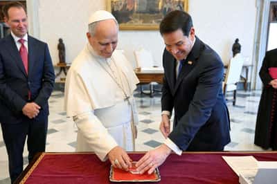 Image for Vatican's careful words on Pope-Rubio meeting imply deep Trump tensions