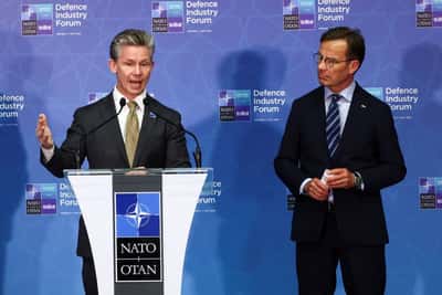 Image for Sweden and Germany sign letter of intent on air defence, Swedish government says