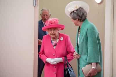 Image for Britain’s Theresa May: ‘It was the honour of my life’ to serve Queen