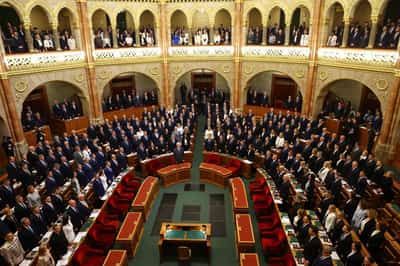 Image for Magyar sworn in as Hungary's prime minister