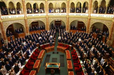 Image for Magyar sworn in as Hungary's prime minister