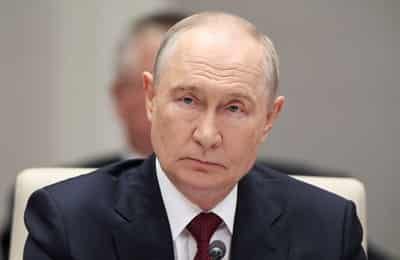 Image for Putin says Russia is winning on battlefield, will not negotiate with 'terrorists'